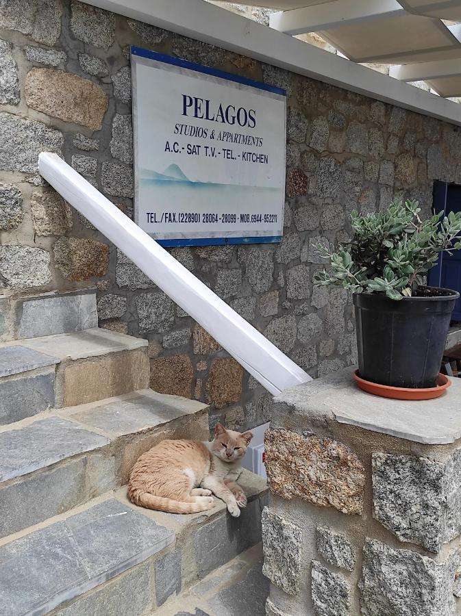 Pelagos Studios Platys Gialos  Dış mekan fotoğraf
